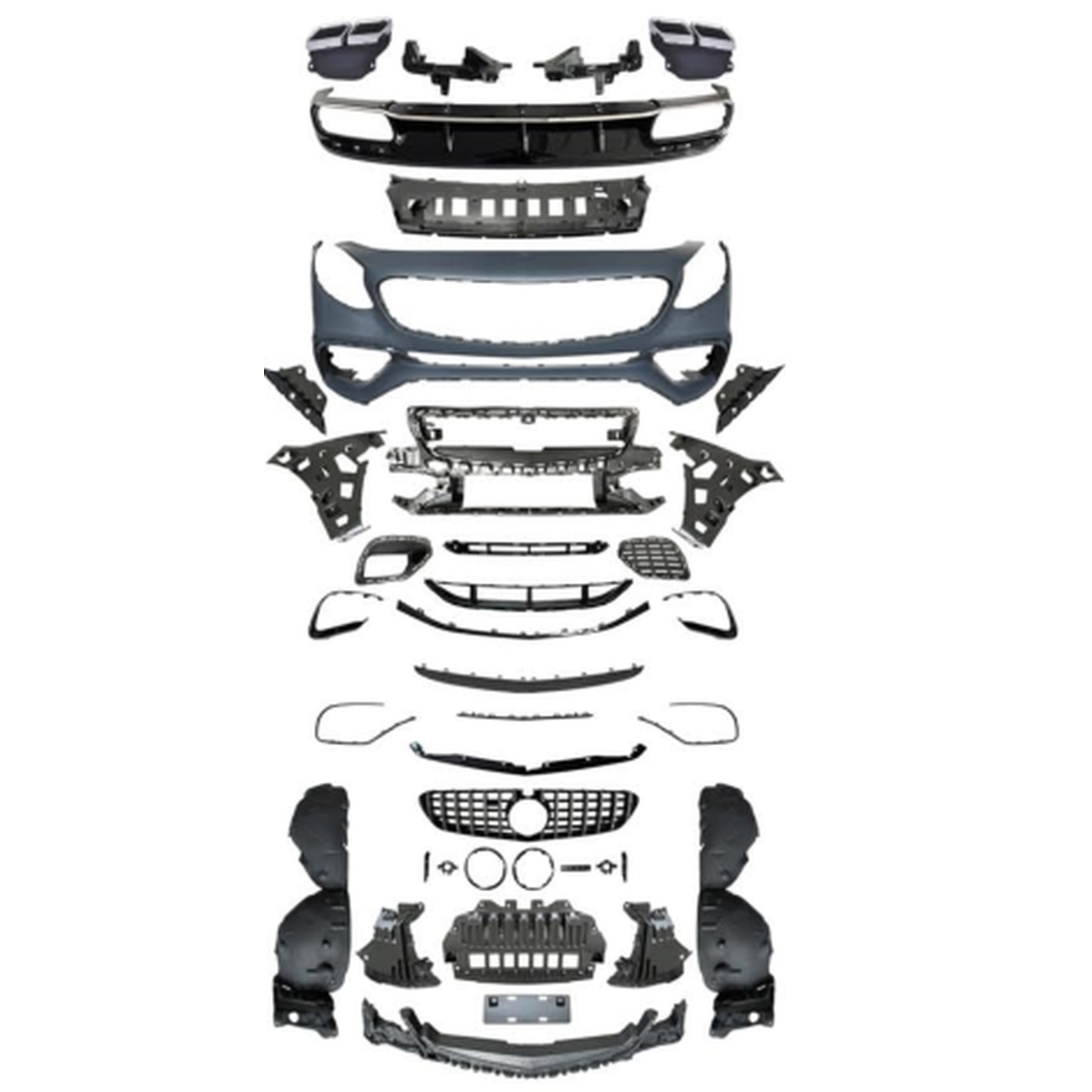 S63 AMG Coupe Bodykit /16-20 MTP-C217-001 for BENZ
