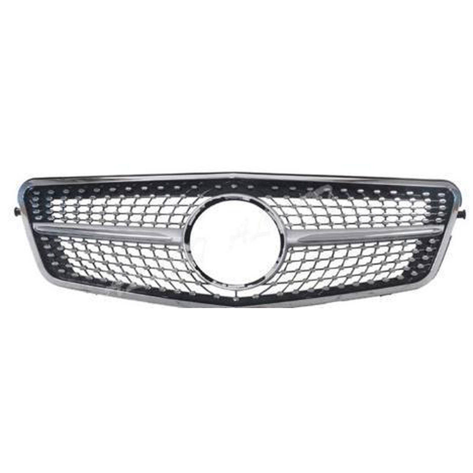 Diamond Grille Silver MTP-BZG-066 for BENZ