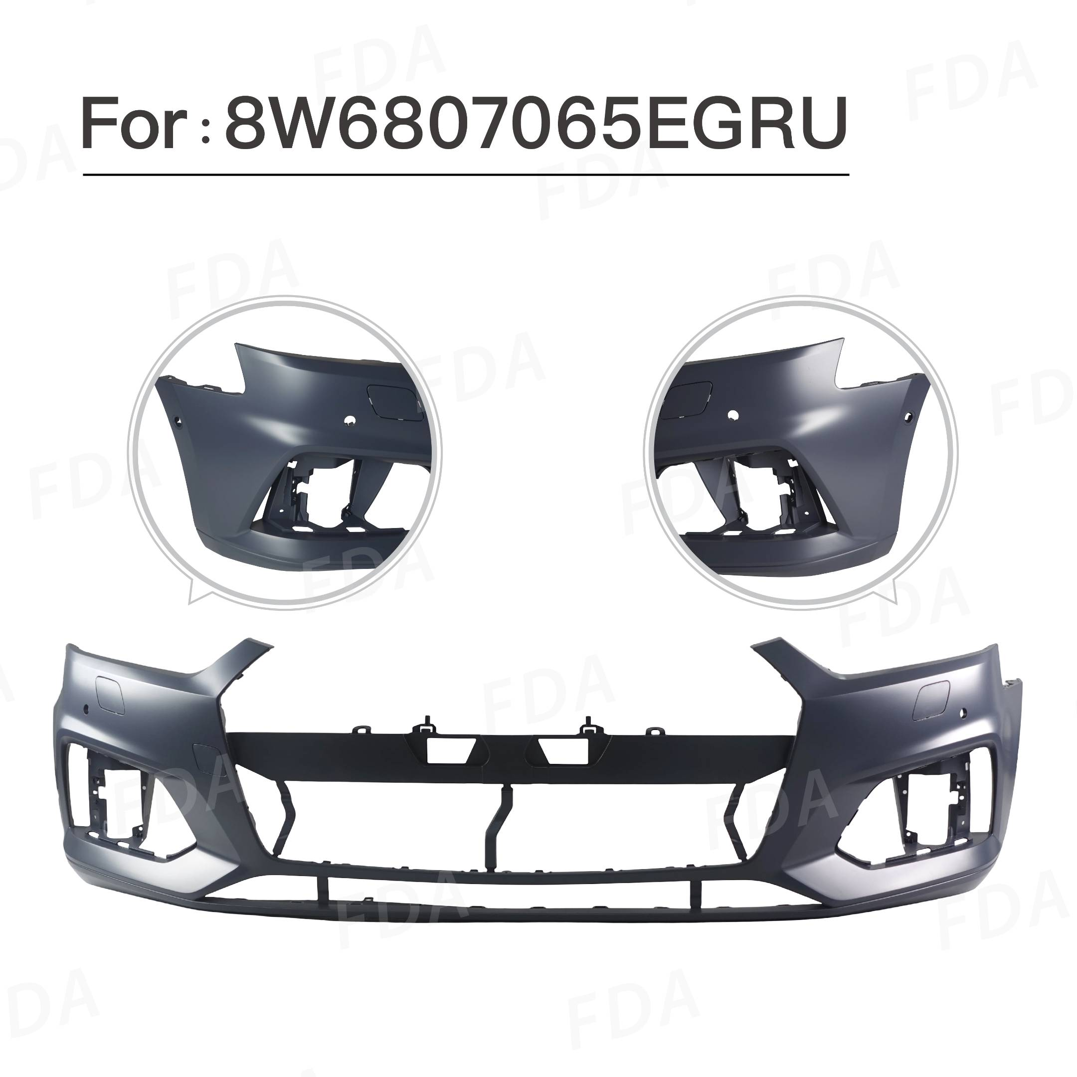 Front Bumper AU1260040C4 for 奥迪 Audi