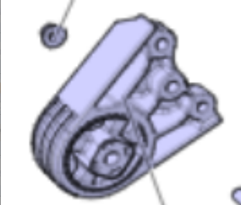 Rear Suspension Bump Stop CA0012660 for 长安
