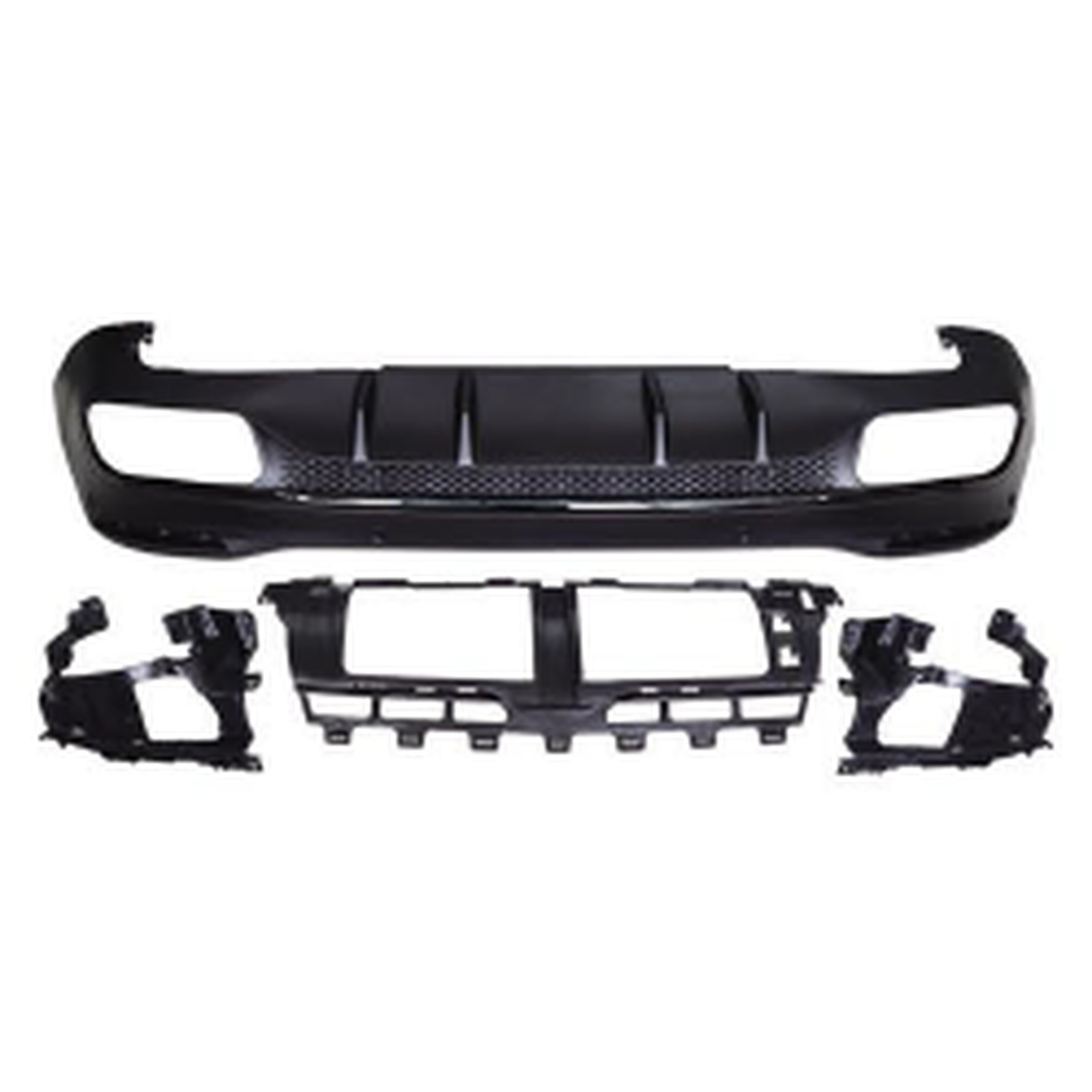 GLS63 Rear Diffuser For AMG Black MTP-X167-005 for BENZ