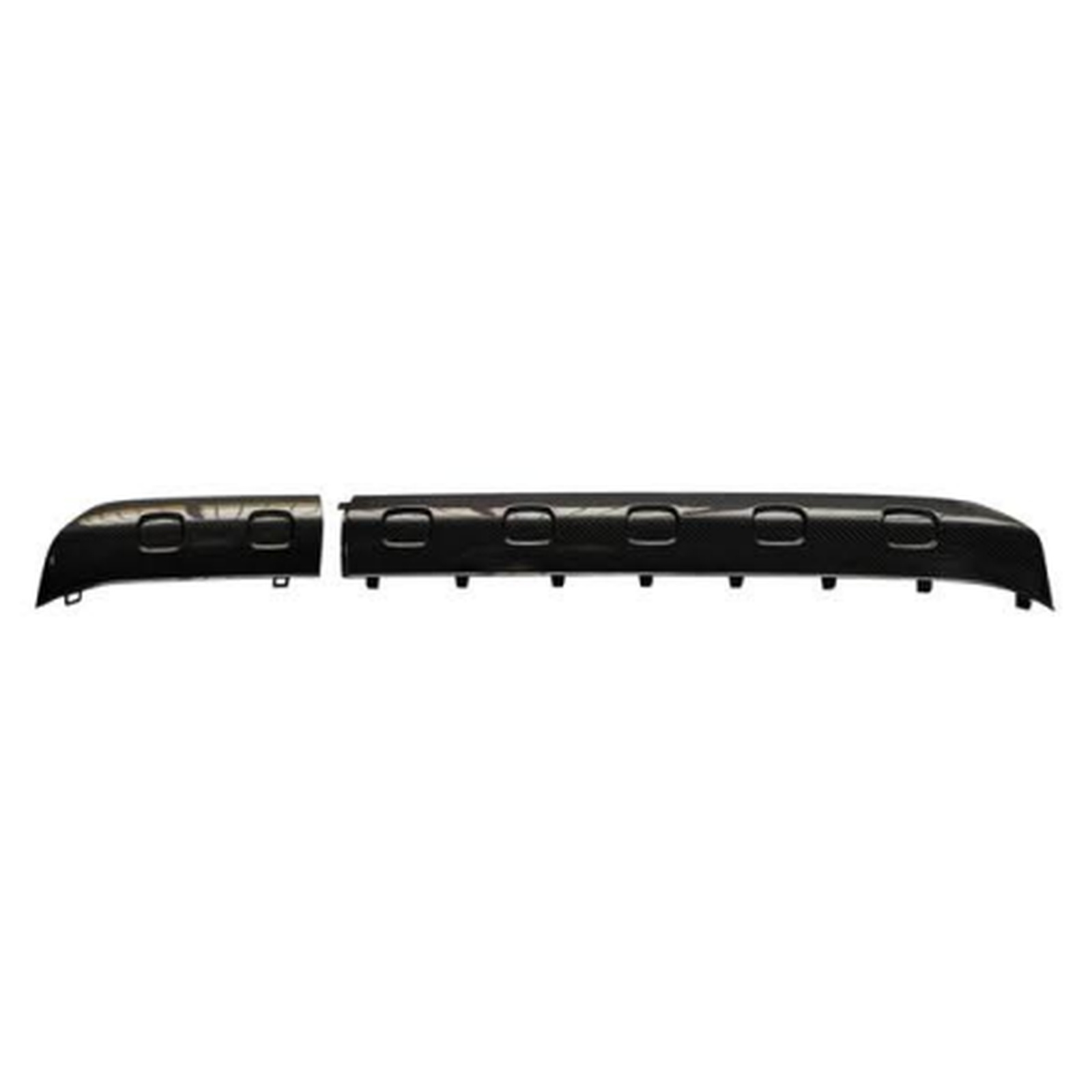 Dry Carbon Front Bumper Baseplate MTP-W463-034 for BENZ