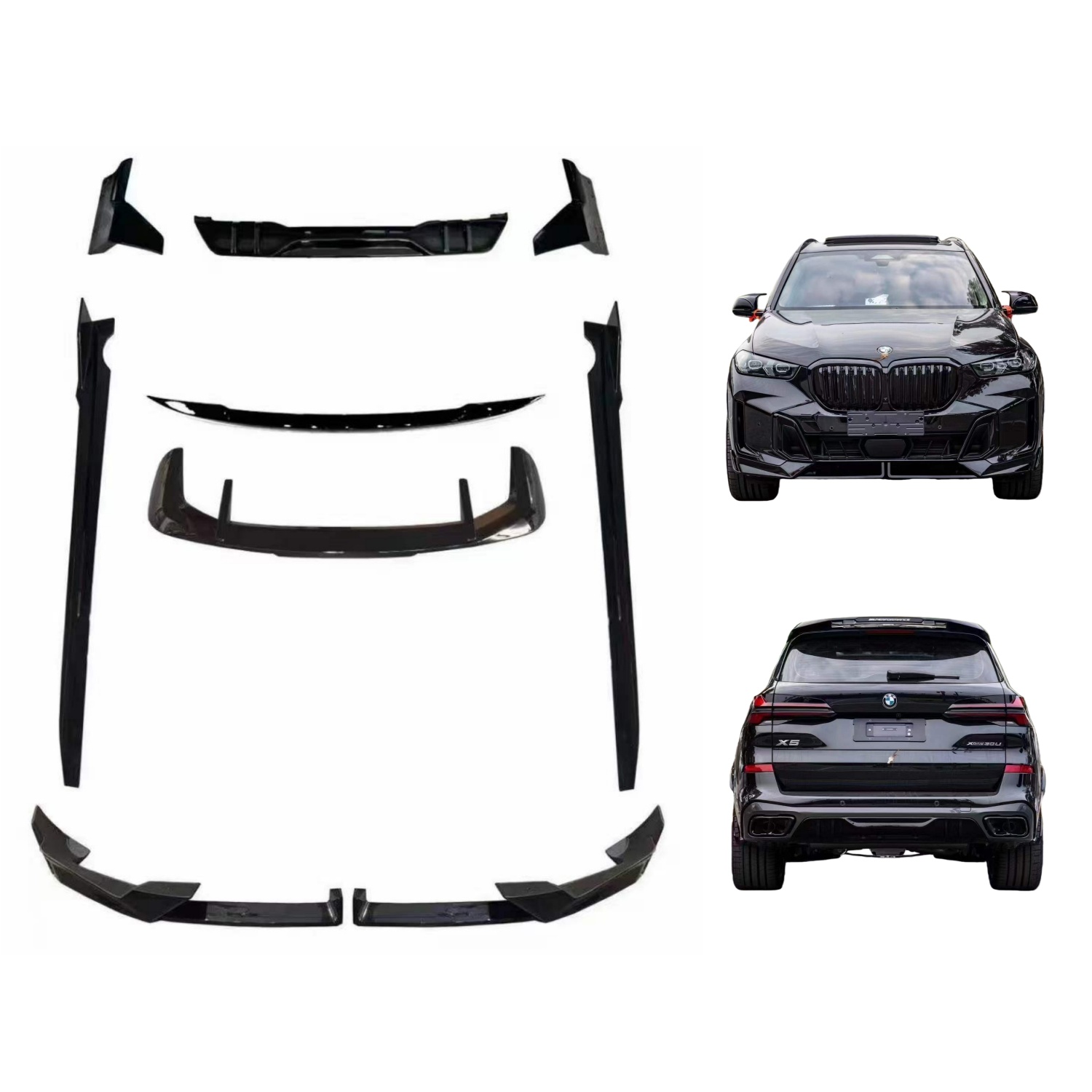 G05 LCI MP Black Knight Aerokit MTP-G05-030 for BMW