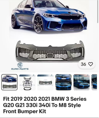 Front Bumper Upgrade Kit BMT0351810 for 宝马改装 BMW Tuning