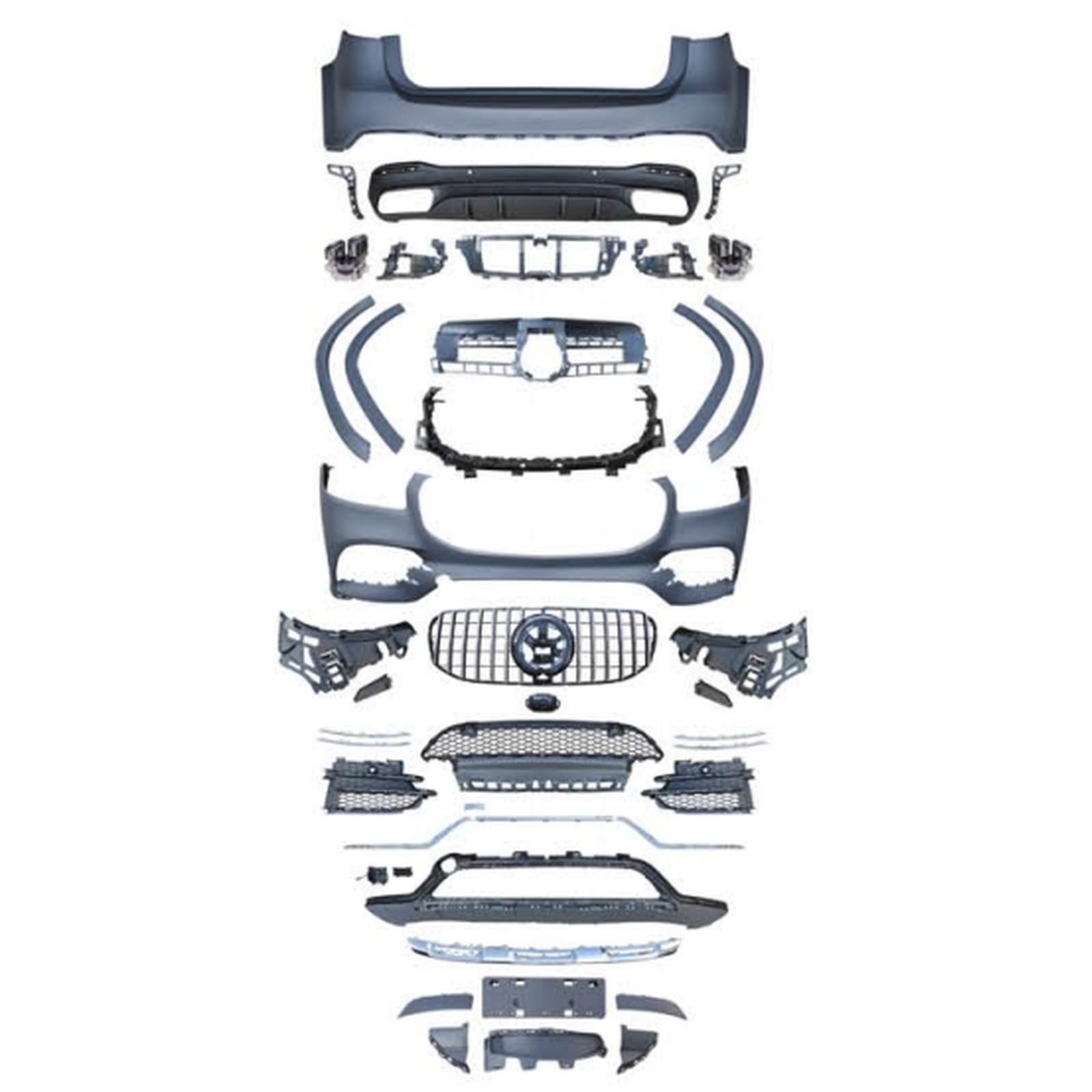 GLS 450 AMG Bodykit For Normal MTP-X167-003 for BENZ