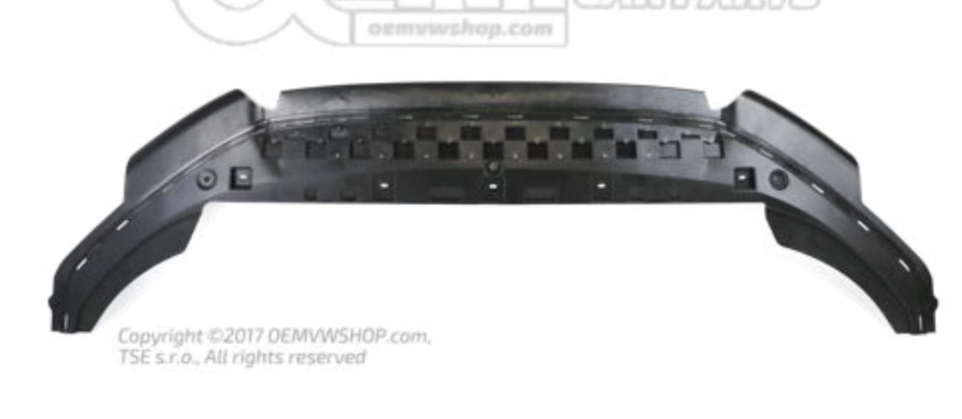 Front bumper under cover AU0891570 for 奥迪 Audi