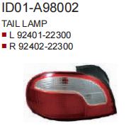 Tail Lamps HN0040171 for 现代 Hyundai