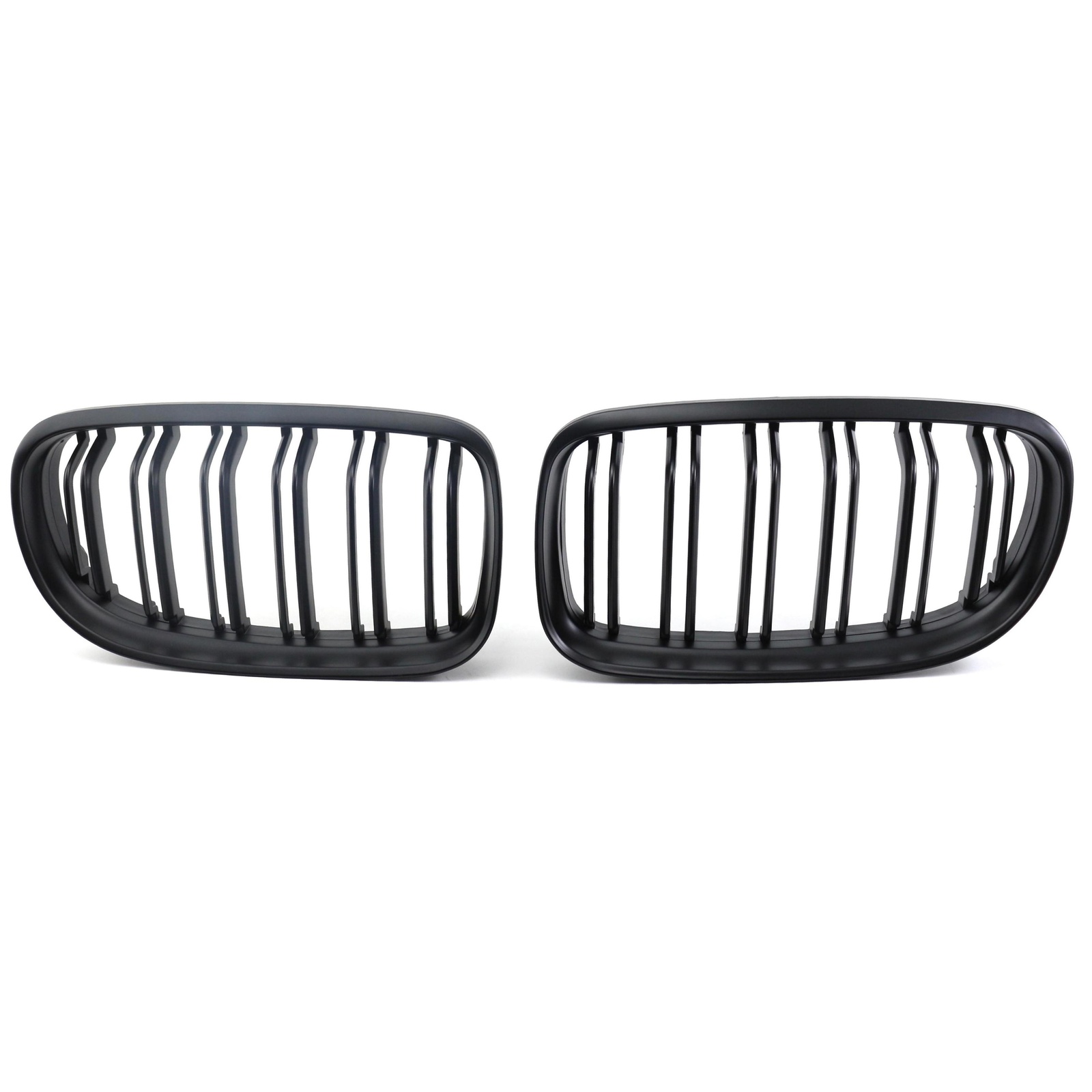 Matte black /double/grille MTP-BMG-053 for BMW