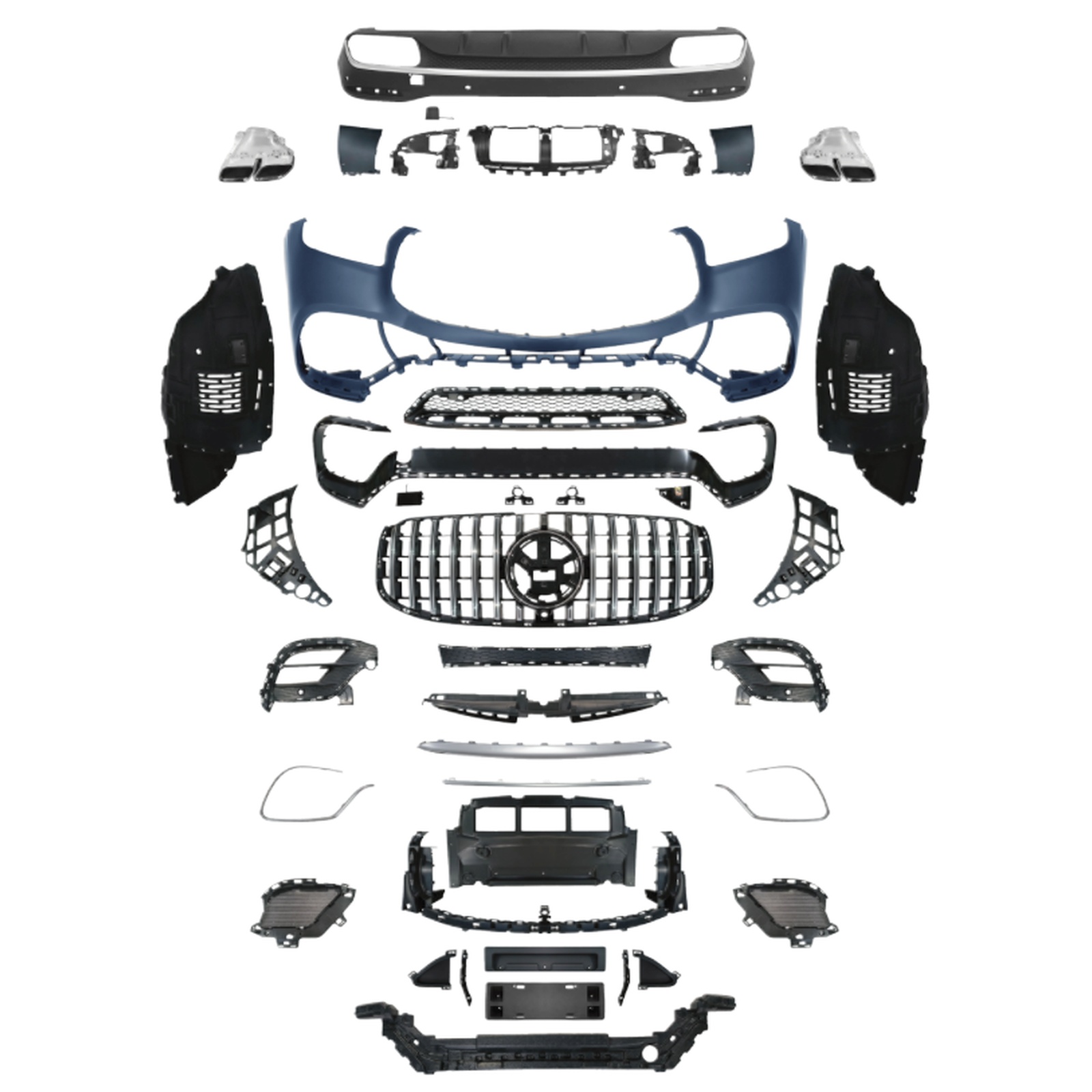 GLS63 Bodykits Use For Sport Car MTP-X167-010 for BENZ