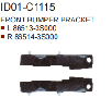 Bracket,Front Bumper HN0820050 for 现代 Hyundai