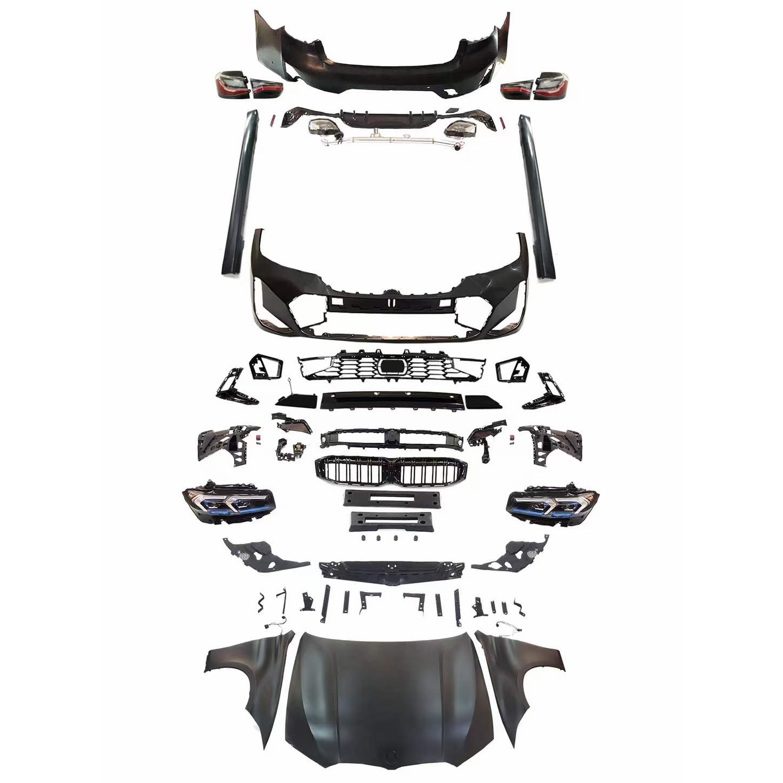 F30 upgrade to G20 LCI MT Bodykit MTP-G20-072 for BMW