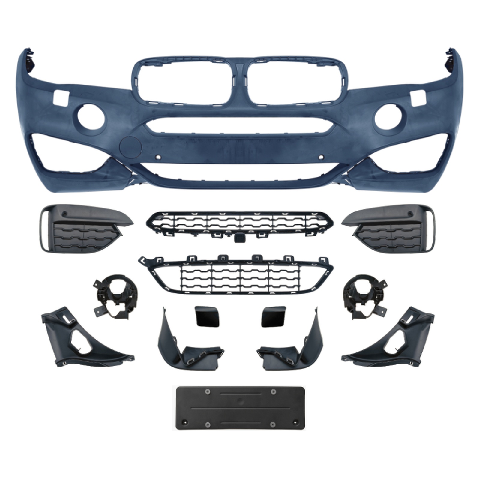 M-Tech Front Bumper Assy MTP-F16-014 for BMW