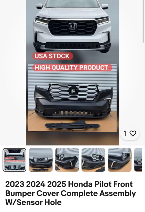 Front Bumper Upgrade Kit HD4181810 for 本田 Honda