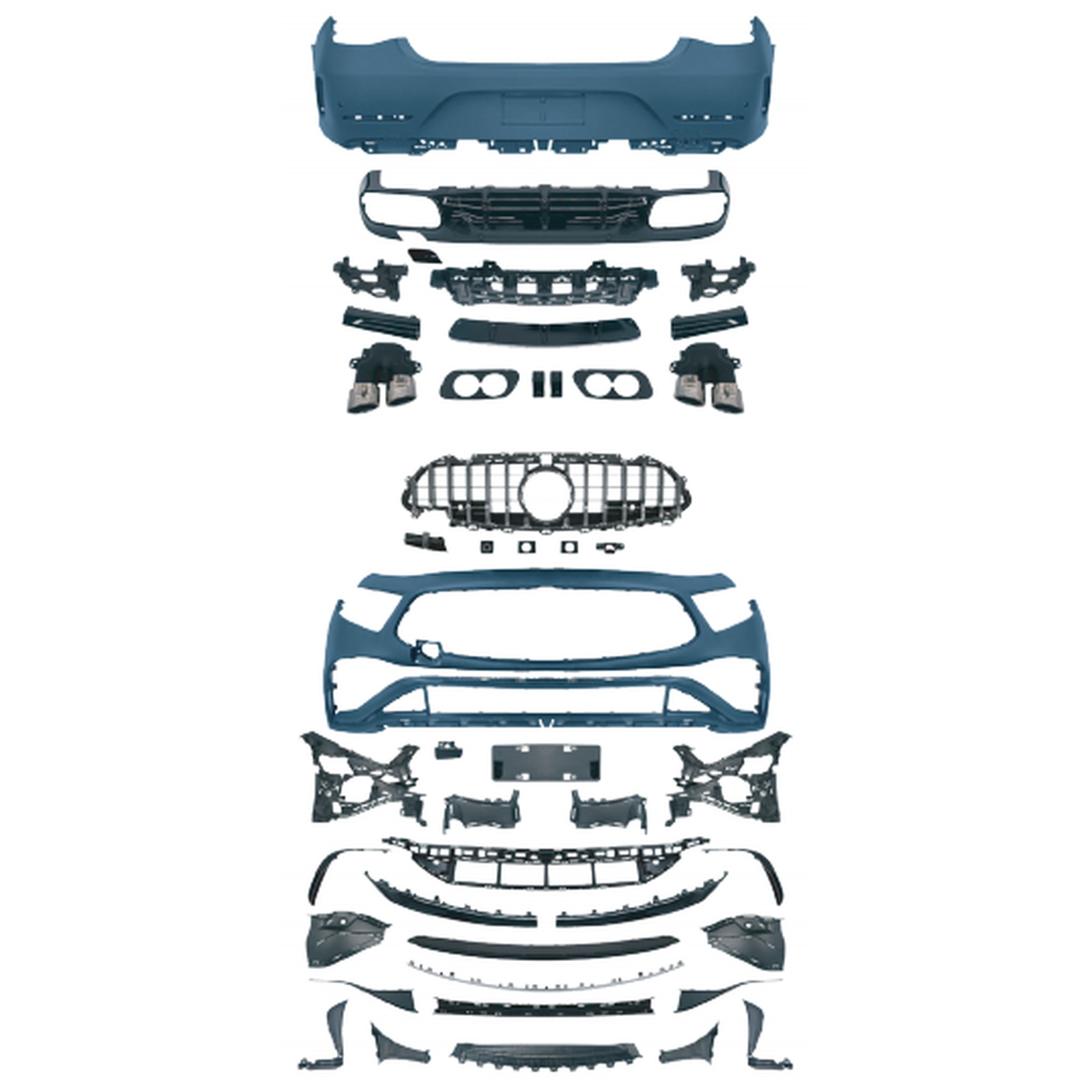 CLS53 Bodykits MTP-W257-016 for BENZ