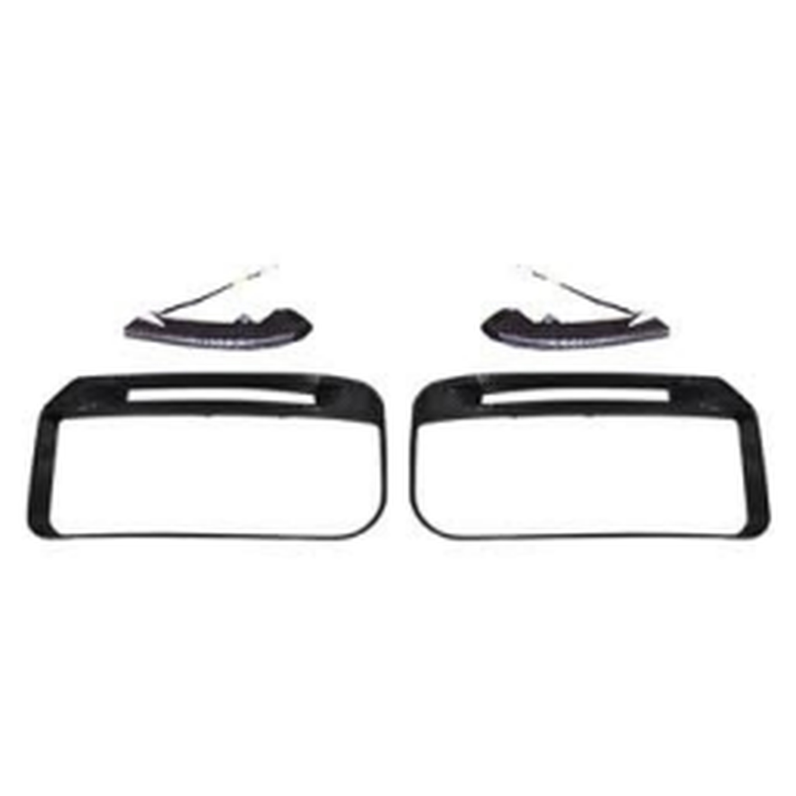 Rocket B900 Dry Carbon Fog Lamp Cover MTP-W463-025 for BENZ