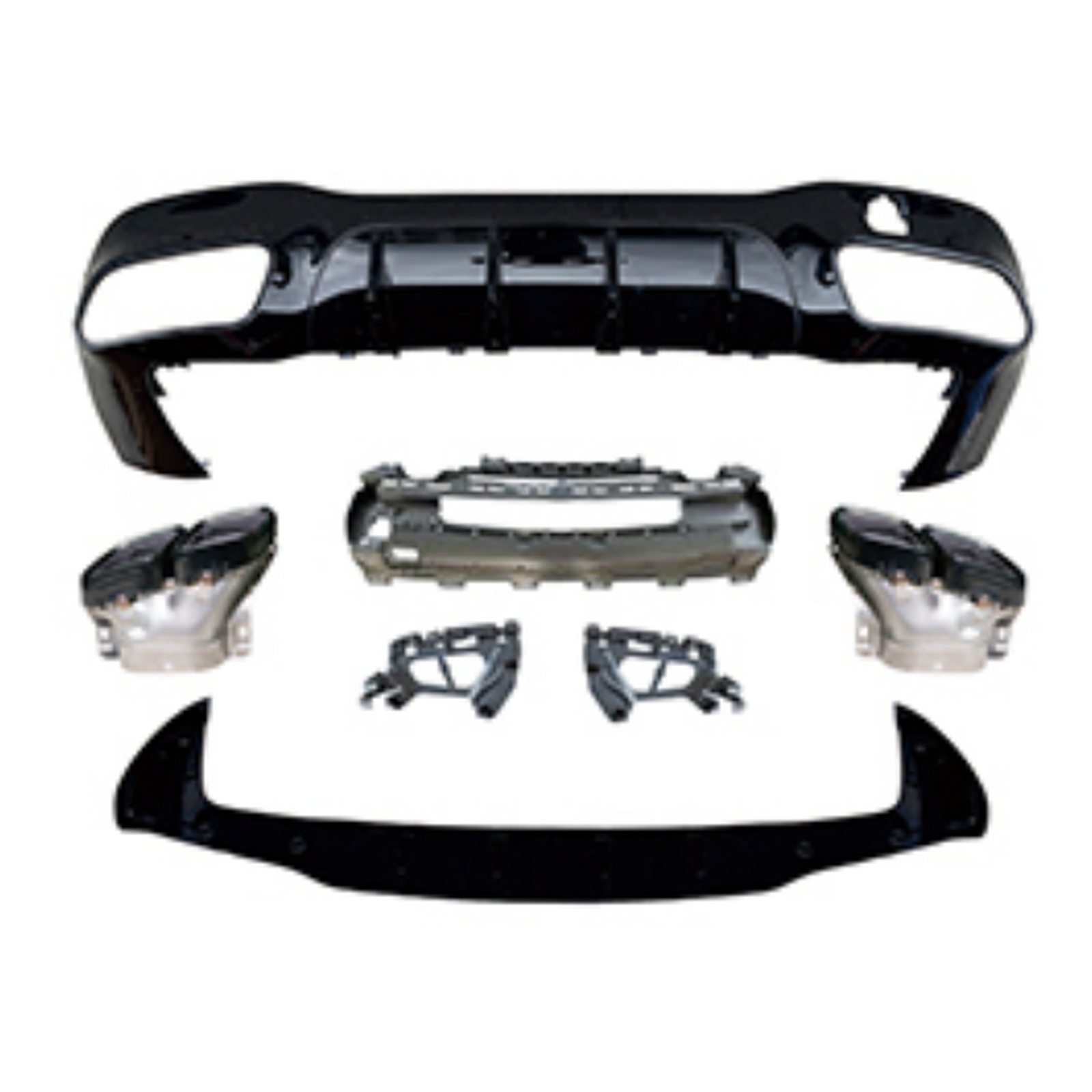 AMG GT63 Rear Diffuser With Pipe/21+ MTP-W290-004 for BENZ