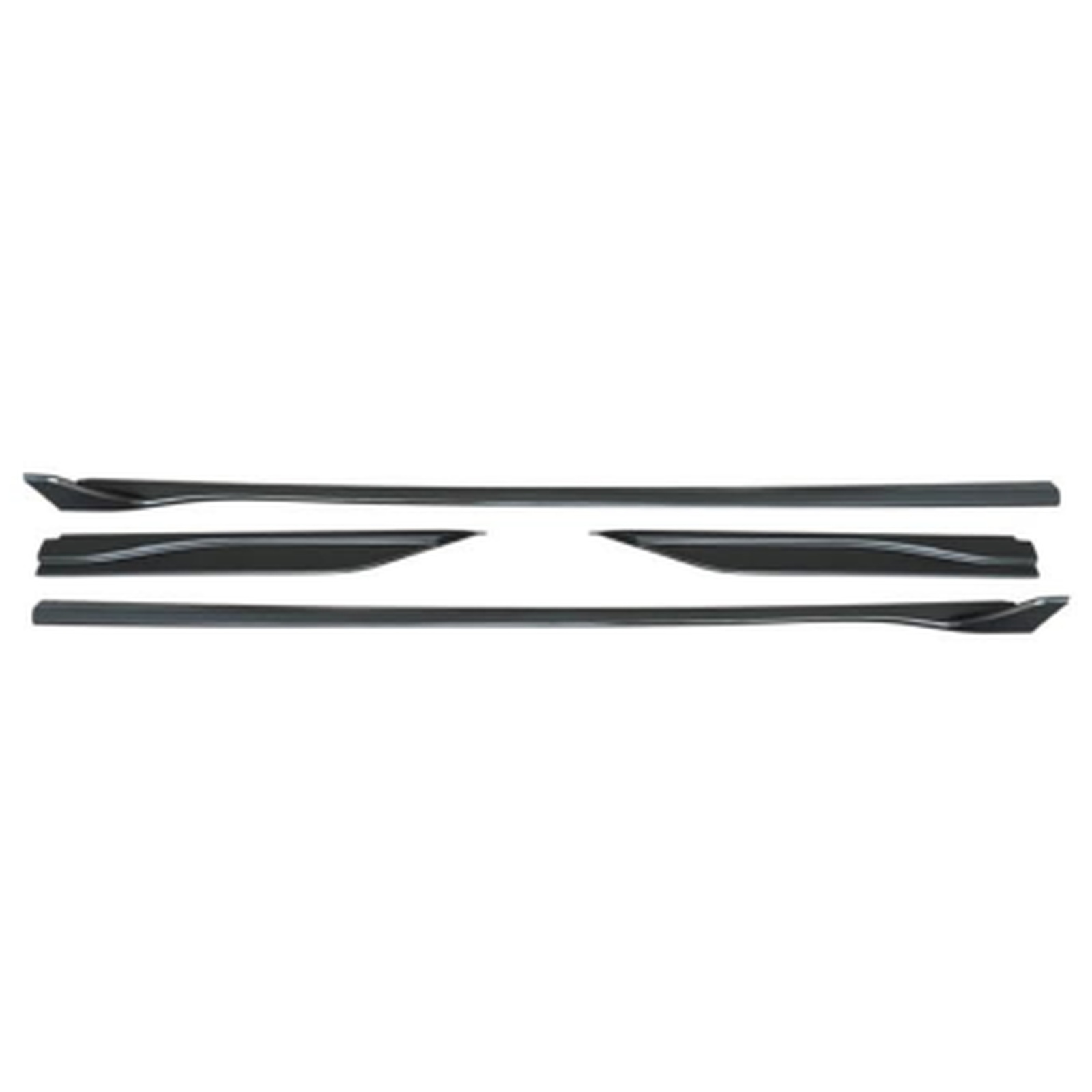 Old To New GT500 Style Side Skirt For  10-14 V6 & GT & GT500 MTP-MUST-078 for FORD