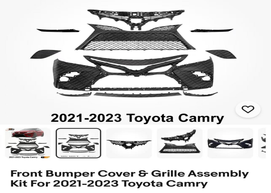 Front Bumper Assy TY0381660 for 丰田 Toyota