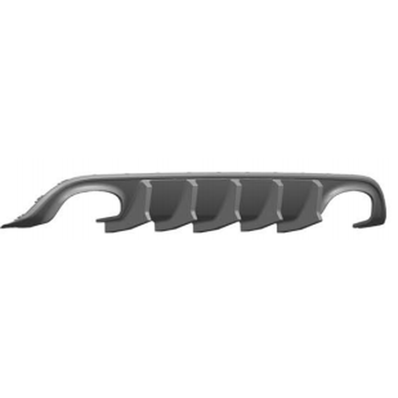 Speed Rear diffuser  Daul Outlet For SRT Bumper MTP-CHARG-045 for DODGE