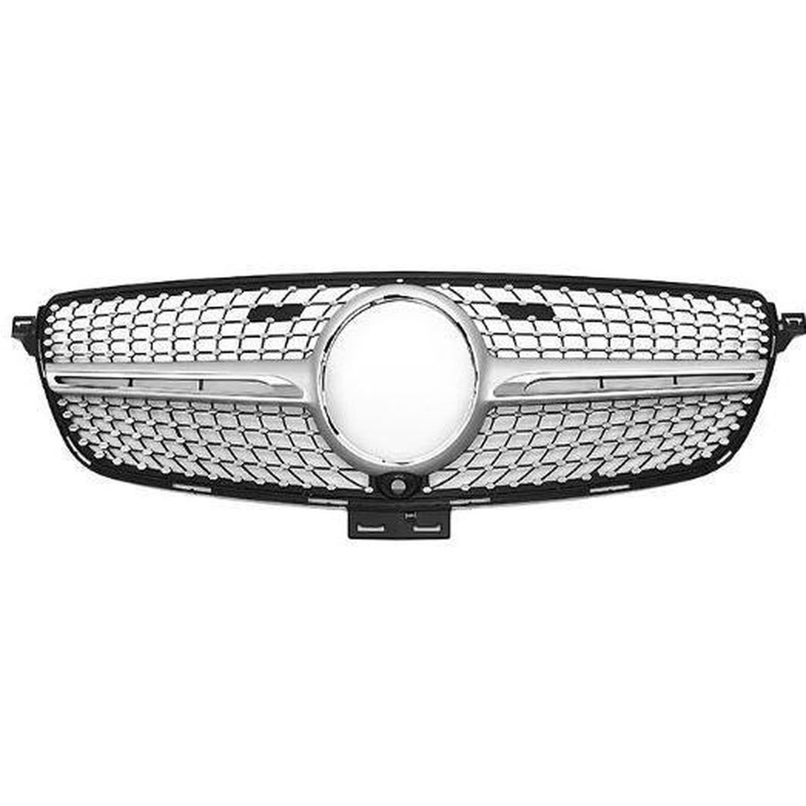 Diamond Grille Silver MTP-BZG-166 for BENZ