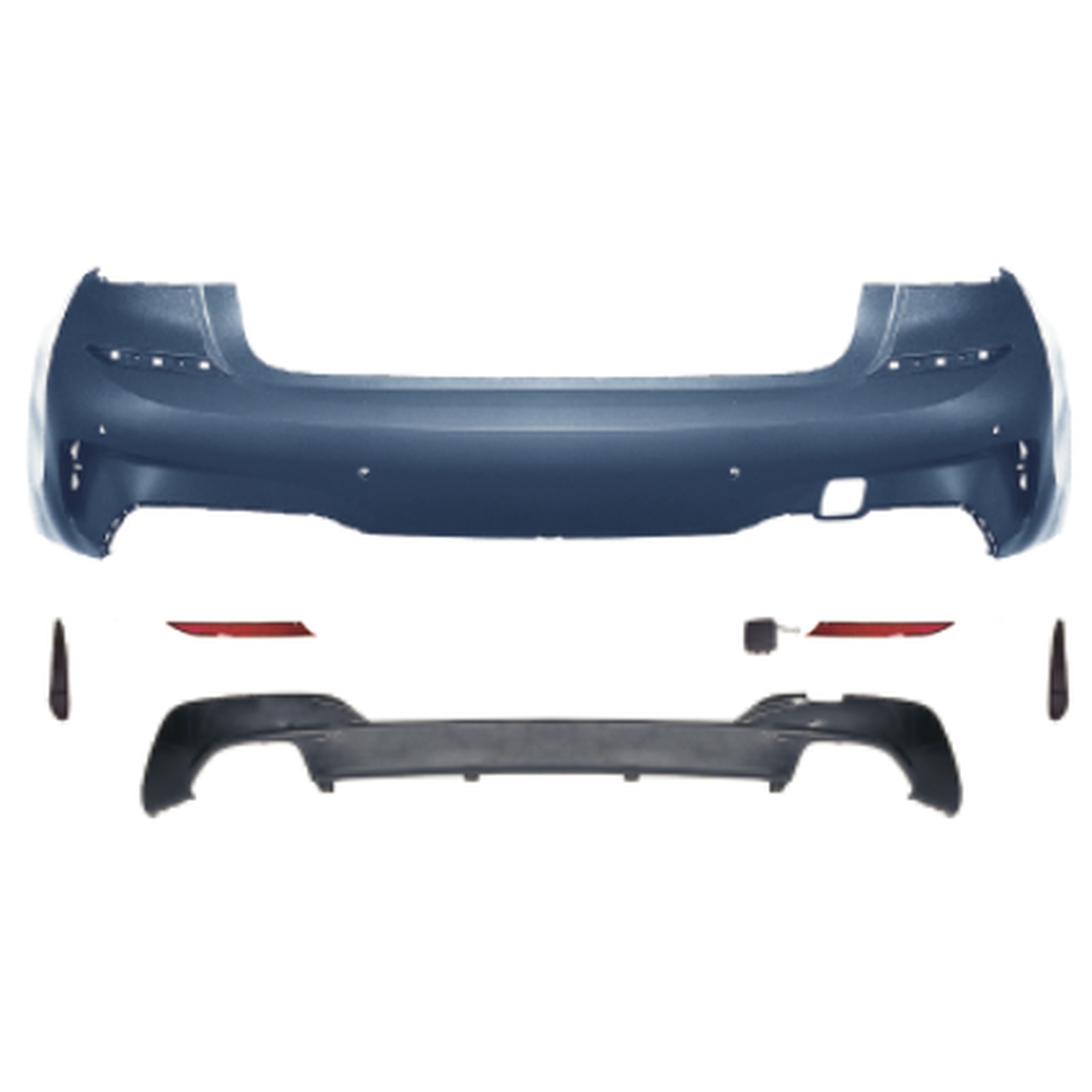G20 M-Tech Rear Bumper Assy MTP-G20-052 for BMW