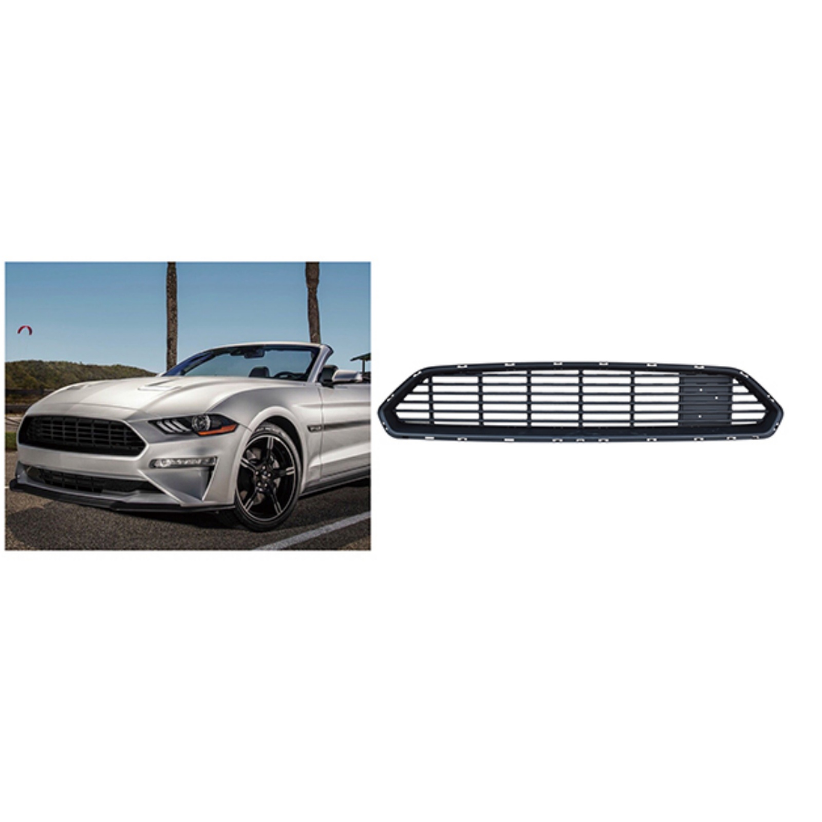 CA-Type Upper Grille MTP-MUST-050 for FORD