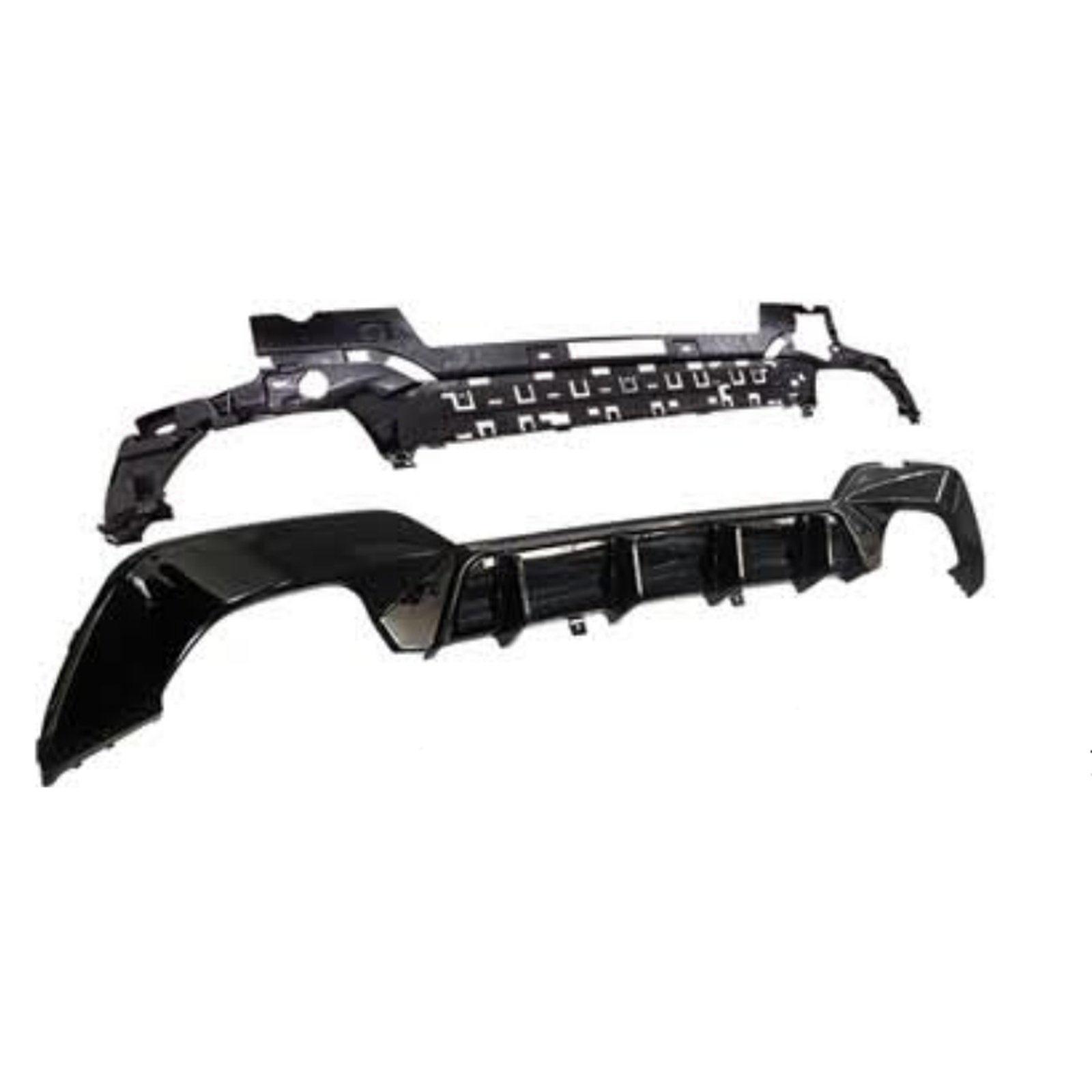 340i rock Rear Diffuser/for M-TECH/GLOSSY BLACK MTP-G20-016 for BMW
