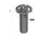 Water tank clip MTPBMAFG11224 for BMW OE