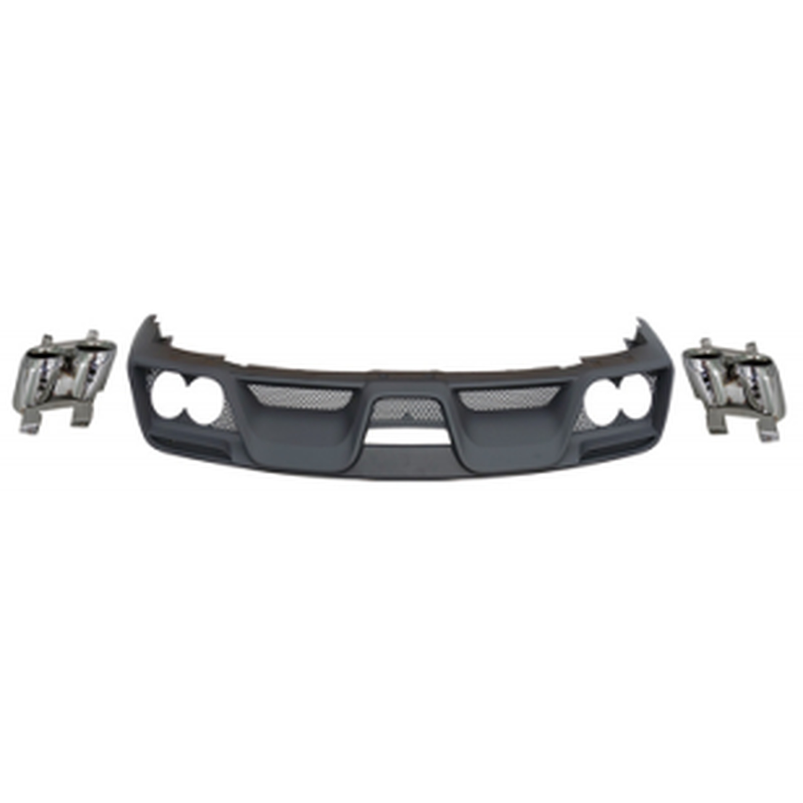 GT350 Rear Diffuser With Tail Tips/ MTP-MUST-002 for FORD