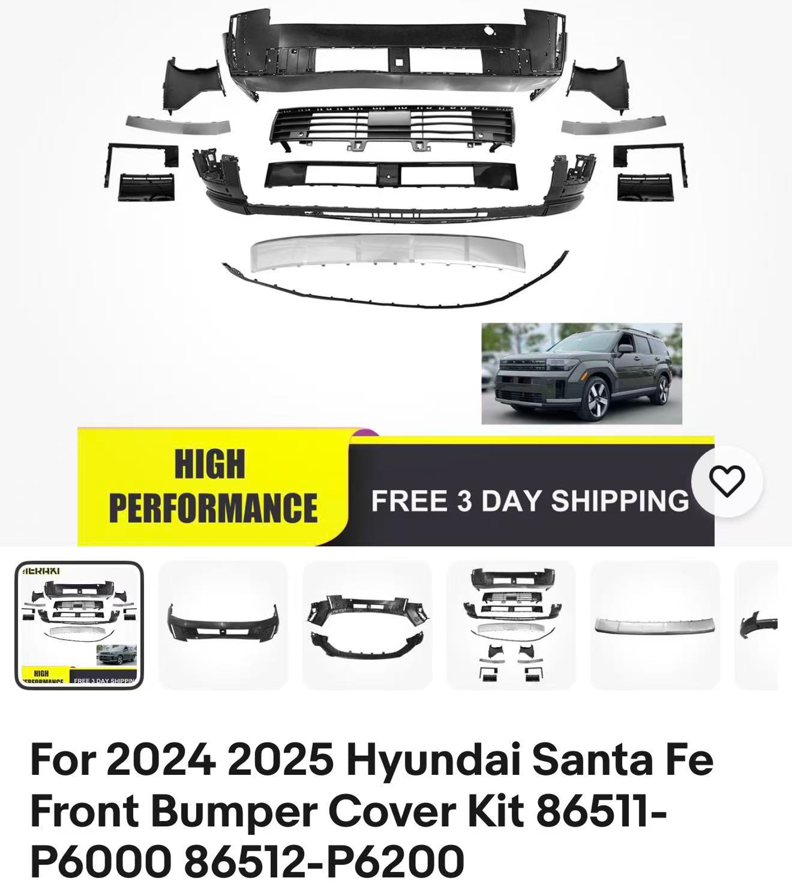 Front Bumper HN0730040 for 现代 Hyundai