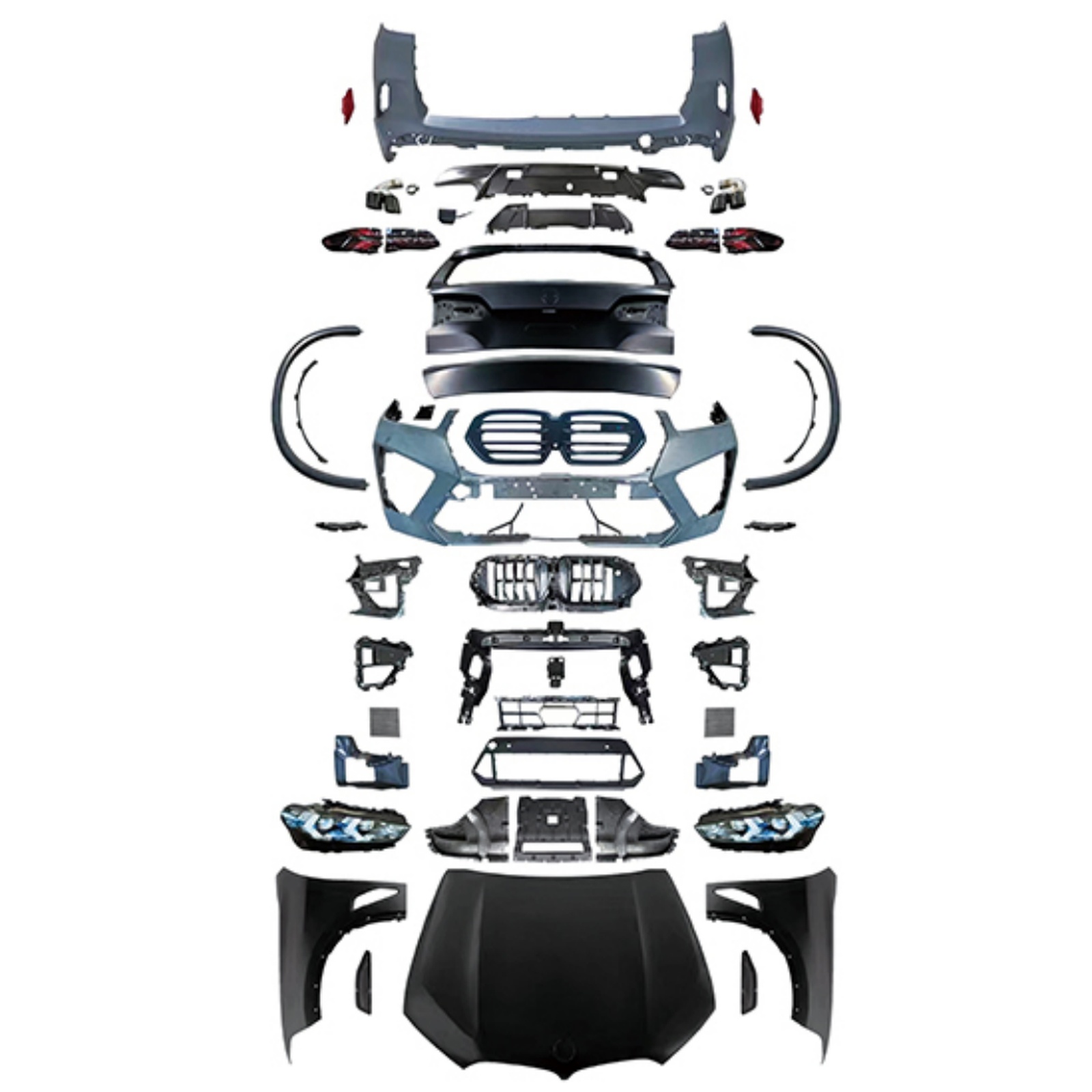F95 LCI X5M Old To New Bodykit For F15 X5 MTP-F15-026 for BMW
