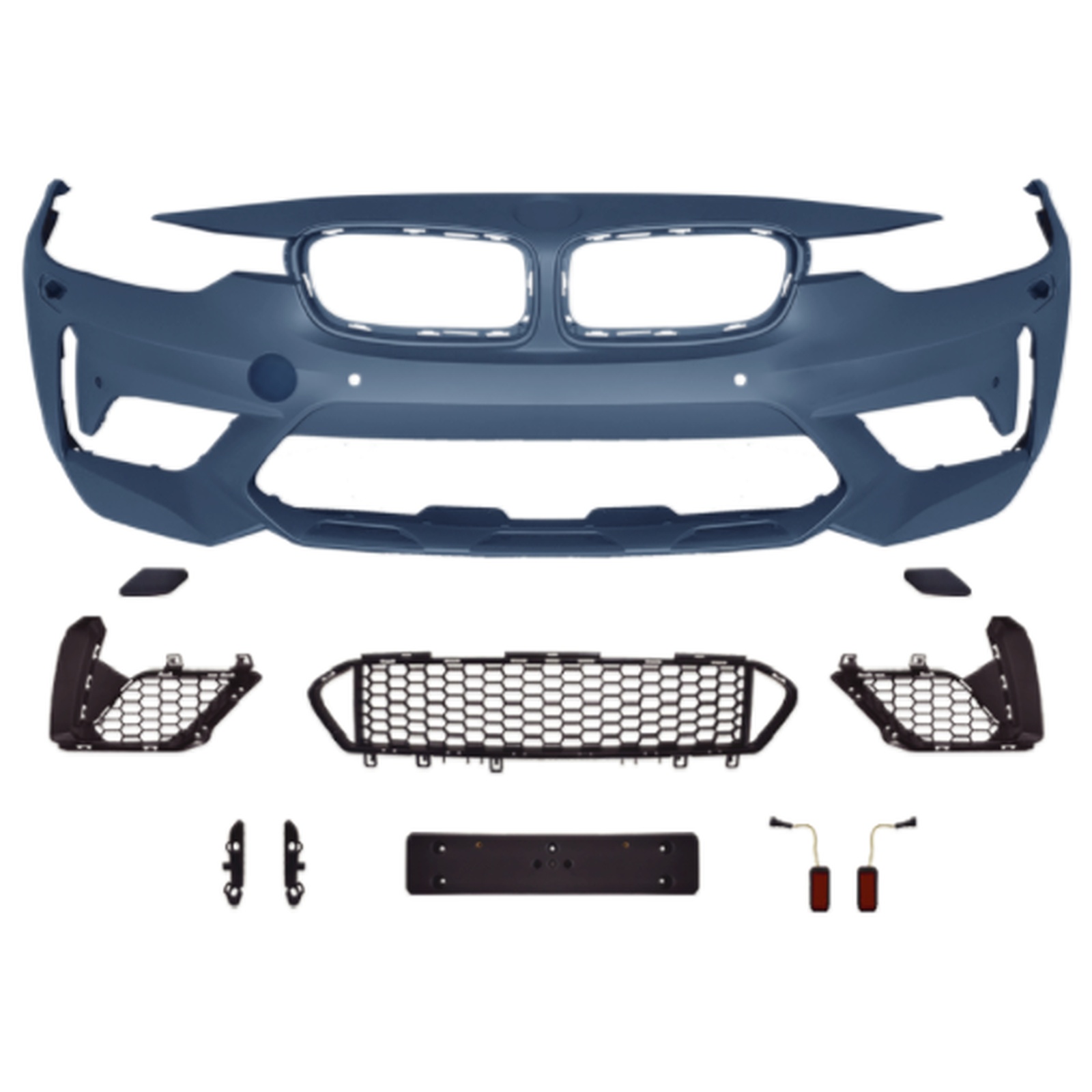 F30 M3CS Front Bumper Assy MTP-F30-031 for BMW