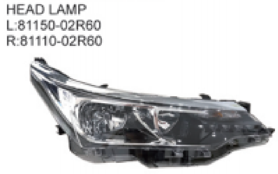 Head Lamps TY0610111 for 丰田 Toyota