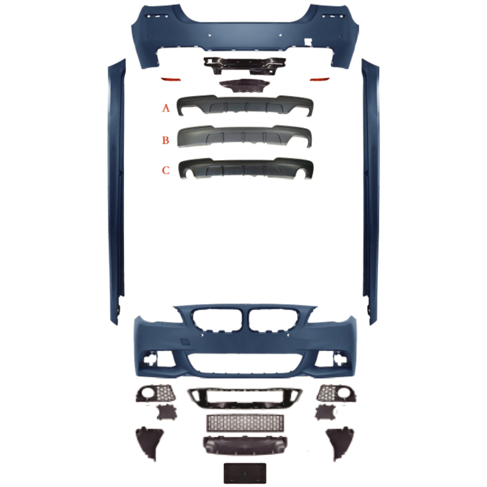 F10 M-Tech Bodykits MTP-F10-054 for BMW