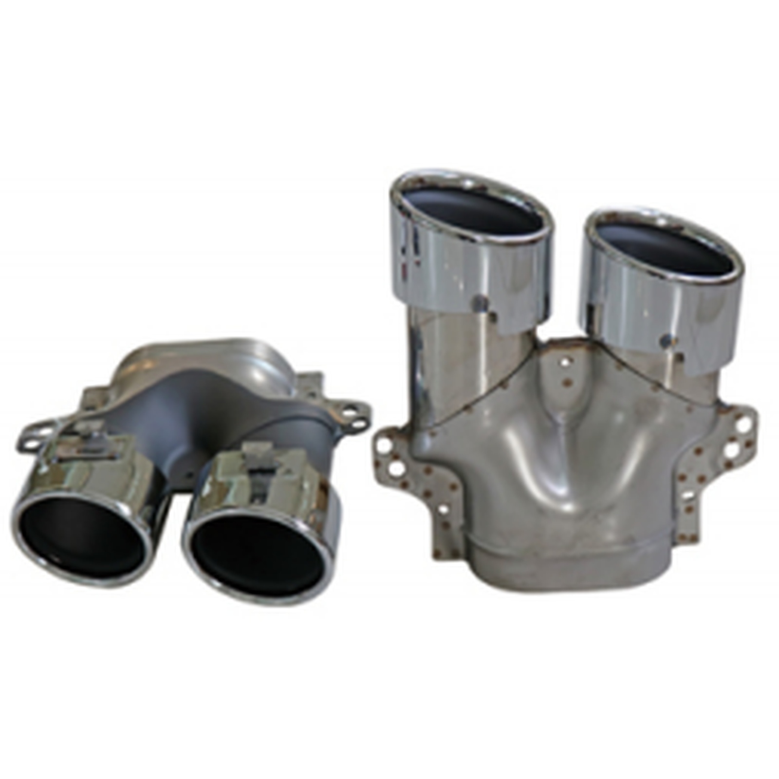 W205/C205 C43 Tail Pipe/Silver/ MTP-W205-038 for BENZ