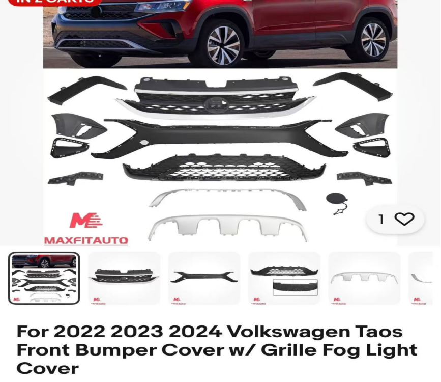 Front Bumper Assy VG1101660 for 大众 Volkswagen