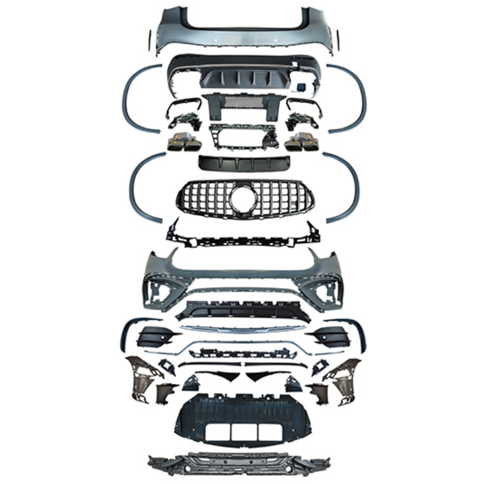 GLC63 AMG Bodykit For Normal MTP-X254-002 for BENZ