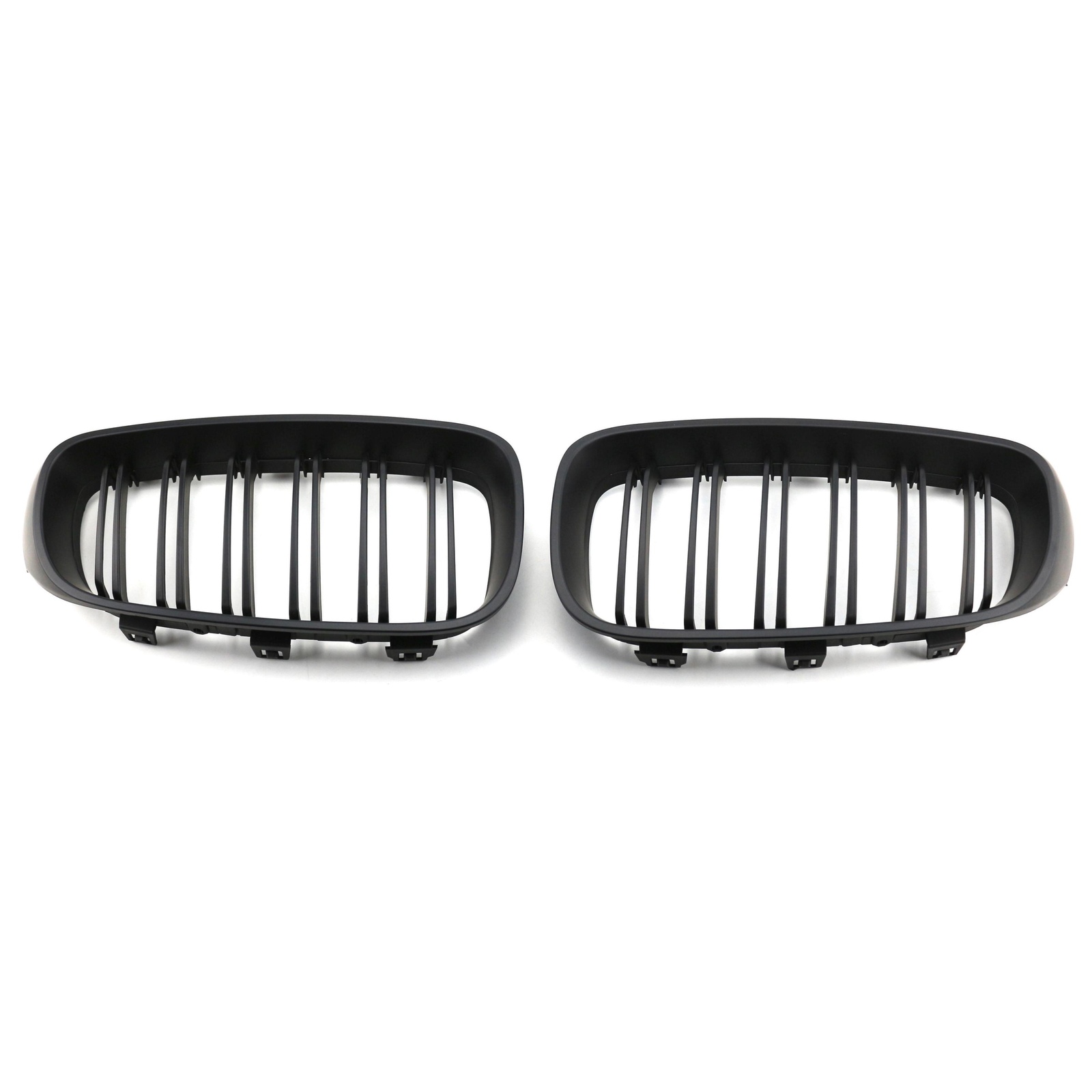 Matte black/double/ grille MTP-BMG-070 for BMW