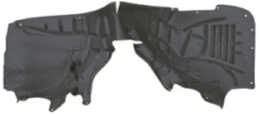 Inner Fender VG1270031PP for 大众 Volkswagen