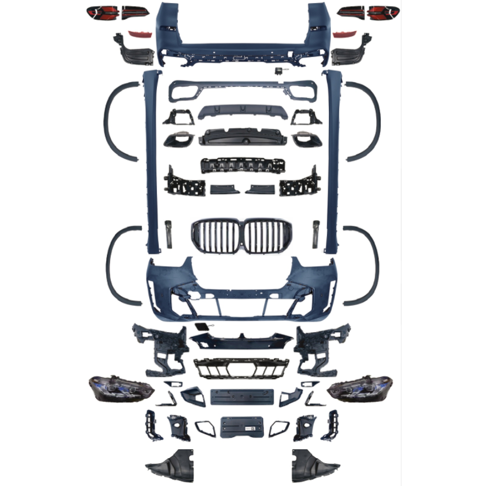 M-Tech Old To New Bodykits MTP-G05-041 for BMW