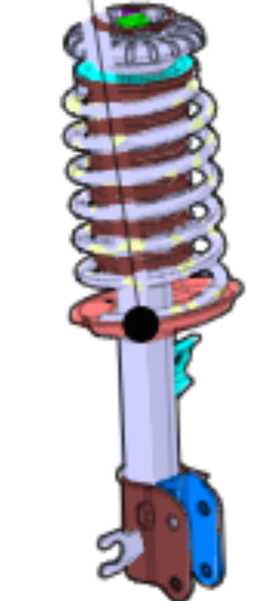 Shock Absorber CA0012301 for 长安