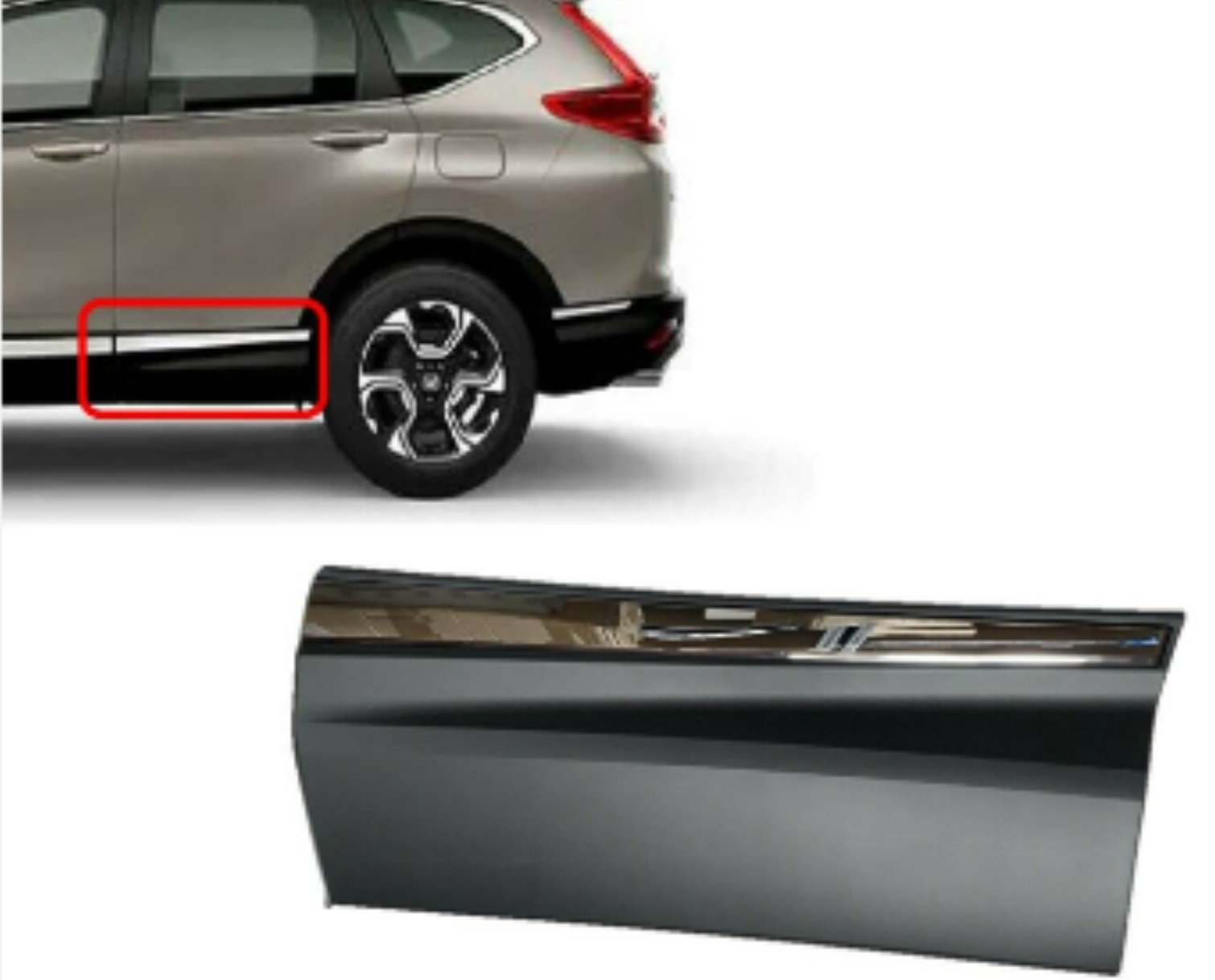 Door Stripe HD2671152R1 for 本田 Honda