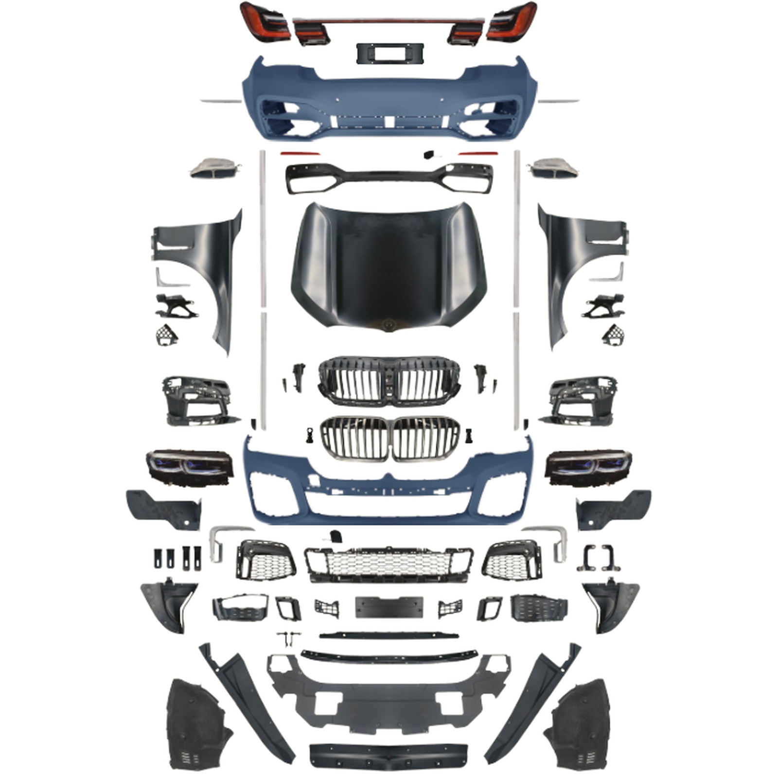 F01/02 To G11/G12 Bodykits Sport MTP-F02-001 for BMW