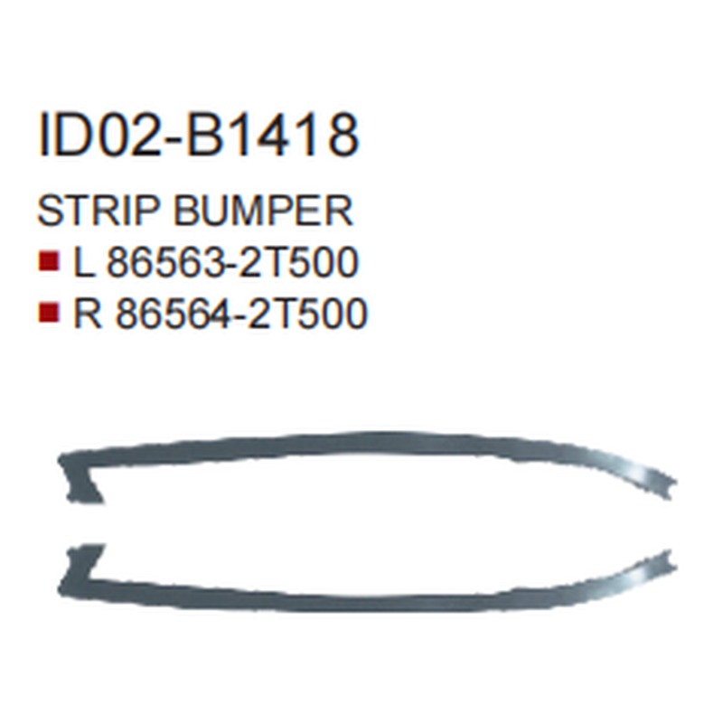 Moulding,Front bumper KA0340401 for 起亚 Kia