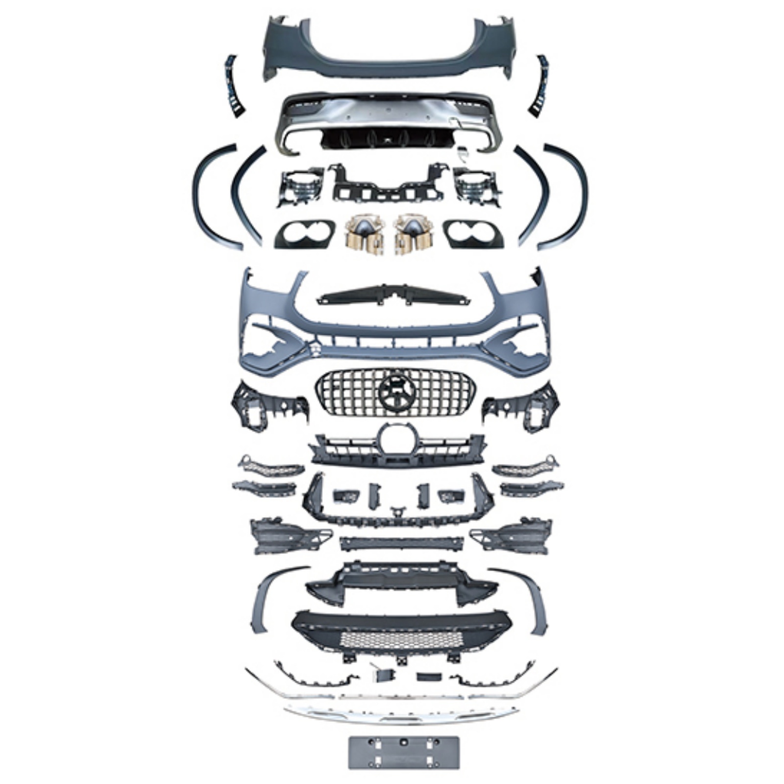 GLE53 Coupe AMG Body Kit/24+/ MTP-W167-008 for BENZ