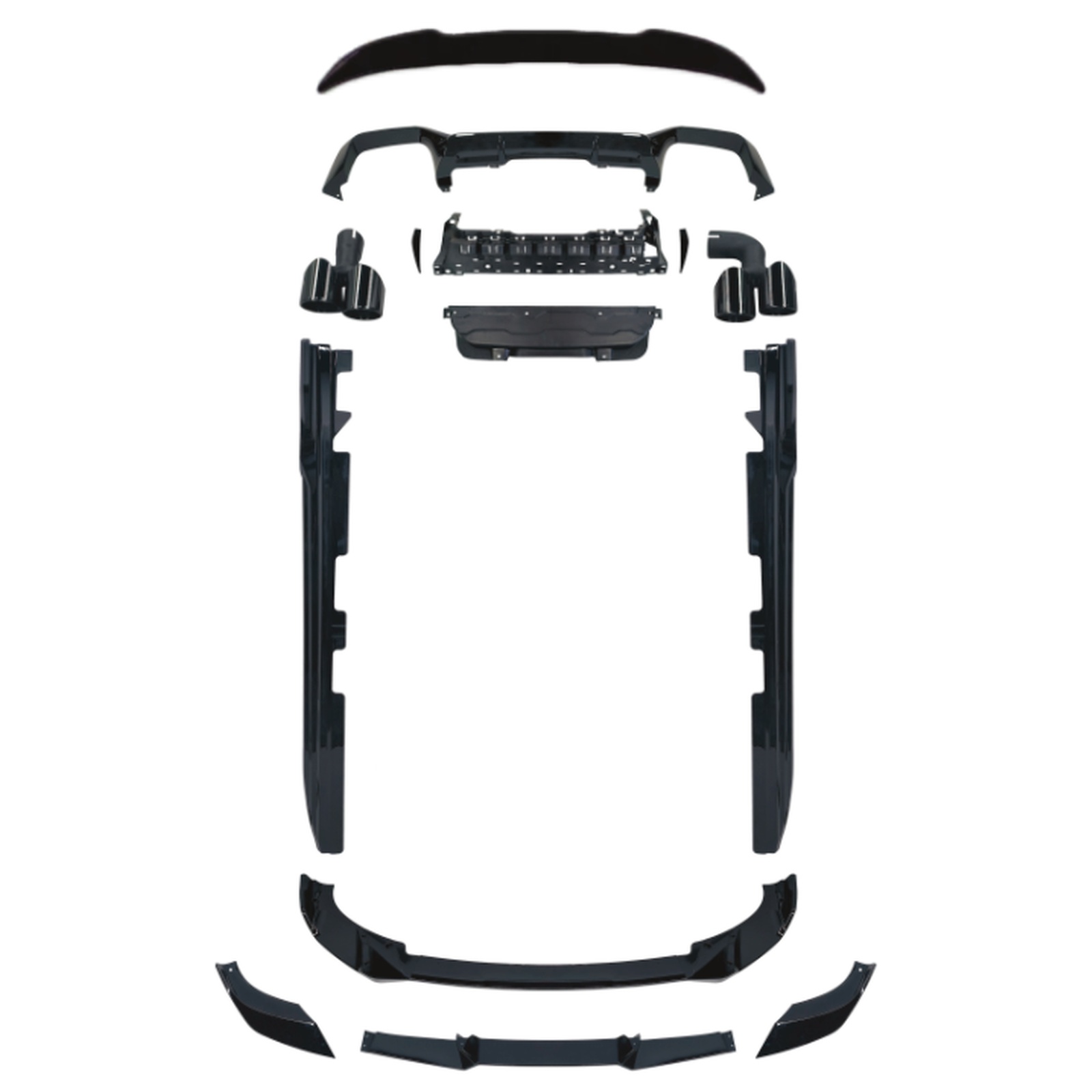Black Samural Bodykits MTP-G02-036 for BMW