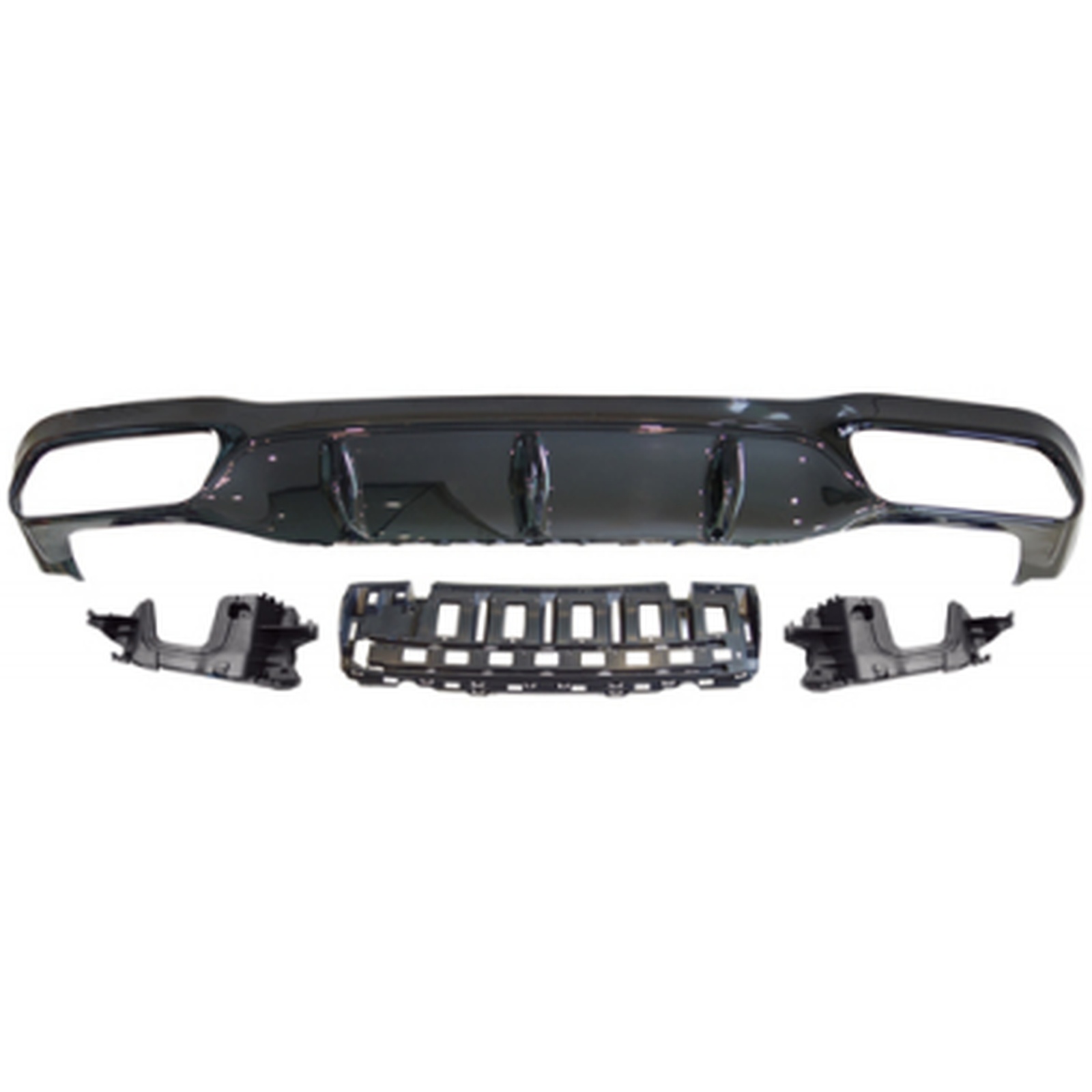 E63 Rear Diffuser/For AMG/Black/ MTP-W213-015 for BENZ