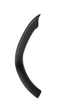 Wheel Arch Moldings BC0670641R1GL for 梅赛德斯-奔驰 Mercedes-Benz