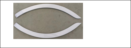 Wheel Arch Moldings HD0860641R1L5W for 本田 Honda