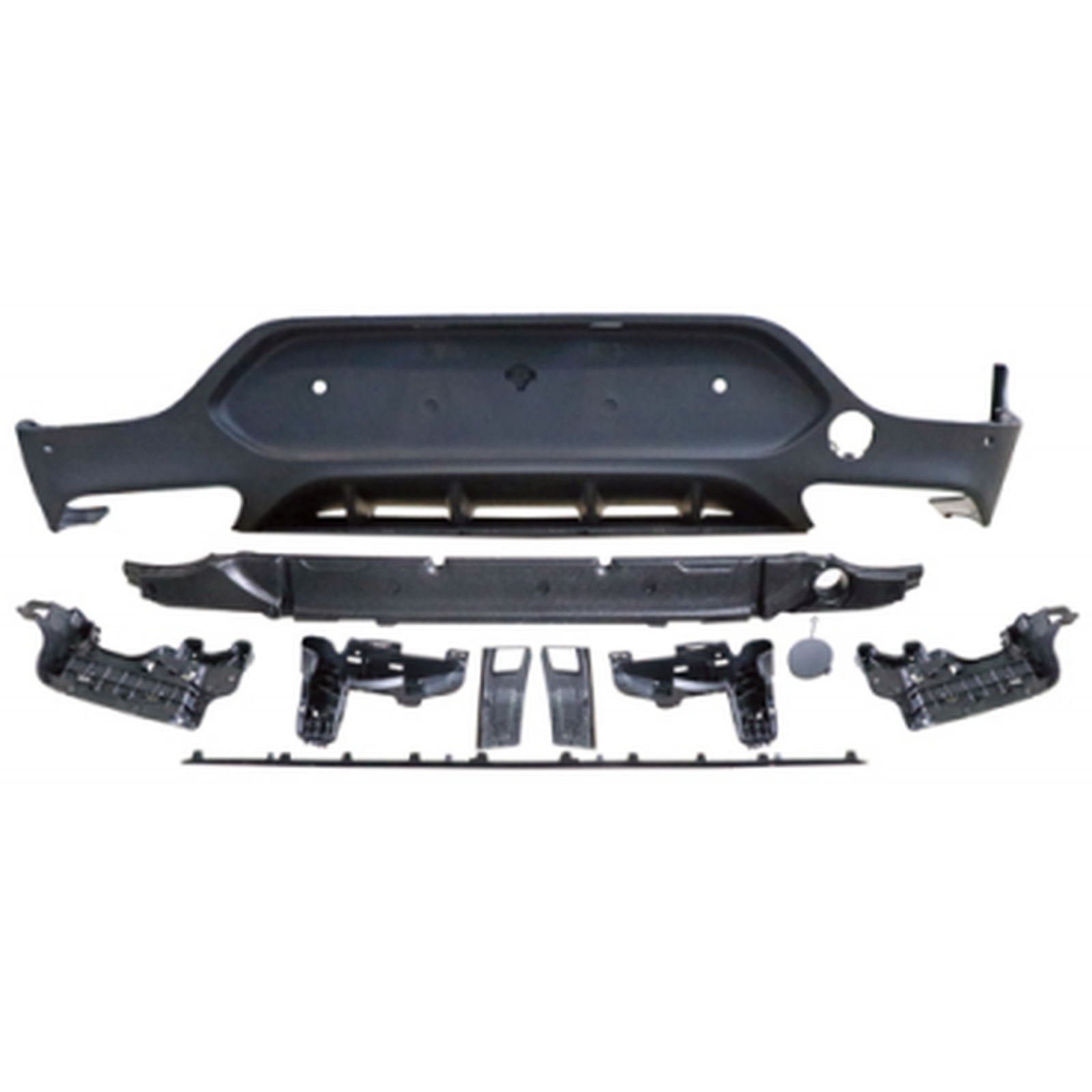 GLC63 Coupe Rear Diffuser/ MTP-X253-018 for BENZ
